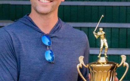 National Long Drive Champion Phil Reitma donates junior golf equipment to Nexgen Golf Academy