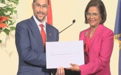 Young sworn in as new T&T Prime Minister