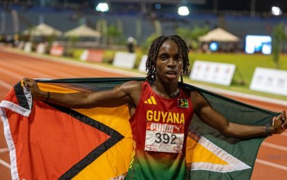 McNeil’s bronze the only medal for Guyana on day two in T&T