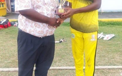 Demerara beat Berbice by 6 wickets after Apple half-century blitz