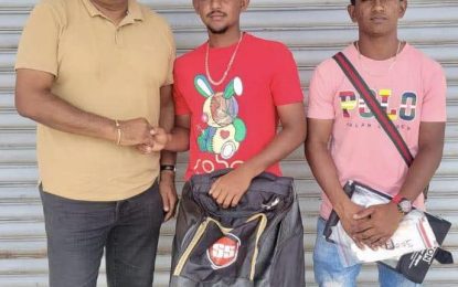 Project “Cricket Gear for young and promising cricketers in Guyana” provides support to two more young cricketers