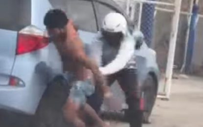 Man strips naked to escape arrest