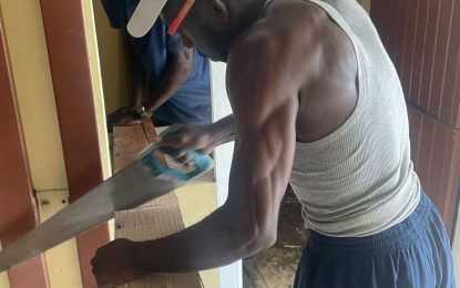 M&CC officers inspect ongoing improvements  to Kitty Market