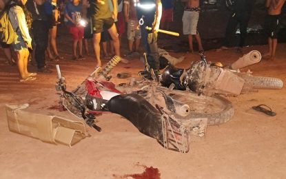 One dead, two injured in Nappi motorcycle collision