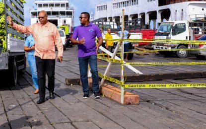 Govt. seeking contractors to construct modern Parika Stelling