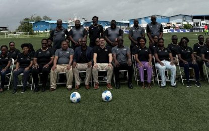 GFF/Concacaf kick off two-day Match Commissioners Workshop to boost football operations in Guyana