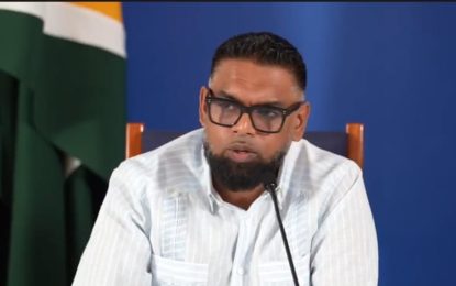 Pres. Ali calls for peace, says looters will be prosecuted