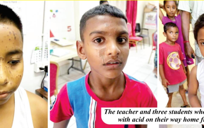 Chateau Margot pupils and teacher attacked with acid on way home from school