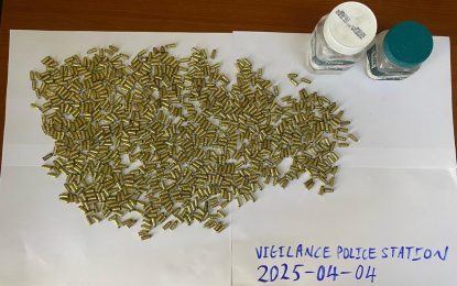 Police find 880 rounds of ammo at Buxton house