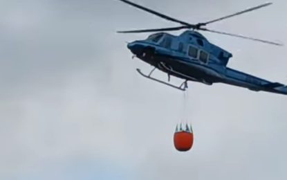 Linden gets aerial support from CDC to help contain sawmill fire