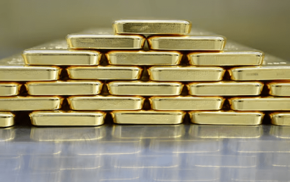 Gold price jumps to US$3,300 per ounce
