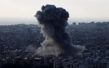 Israel kills 50 in Gaza, bombs Beirut