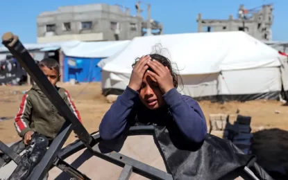 Palestinian children face starvation under Israel’s total Gaza blockade, 50 killed