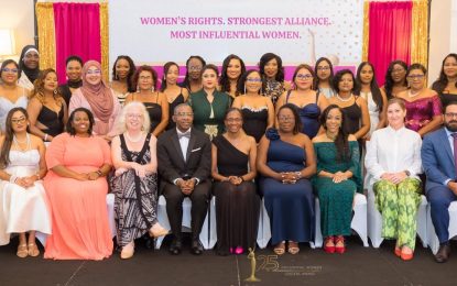 25 Influential Women Leaders Award celebrates a legacy of empowerment in Guyana
