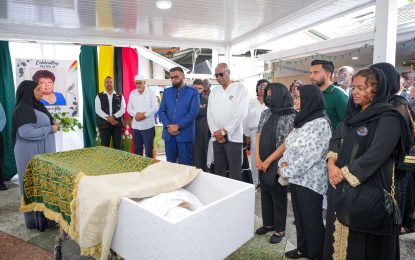 Amna Ally laid to rest