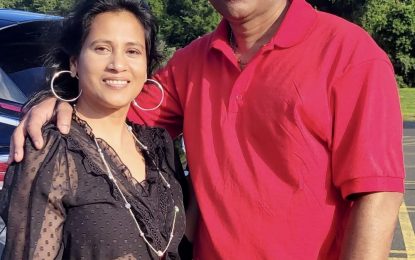 Renick Beharry and family support thriving Cricket Gear Project
