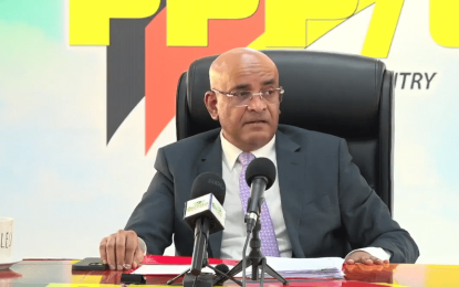 No foreigner must use duty-free trucks to take away local transportation-VP Jagdeo
