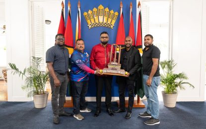 President Ali champions expansion of Kares One Guyana T10 Blast