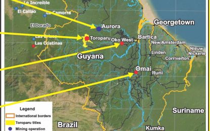 Five Canadian mining firms sitting on 15.5 million ounces of gold in Guyana