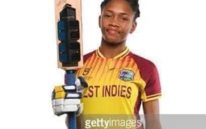 BCB congratulates Realeanna Grimmond on her debut and other female cricketers selected to represent West Indies