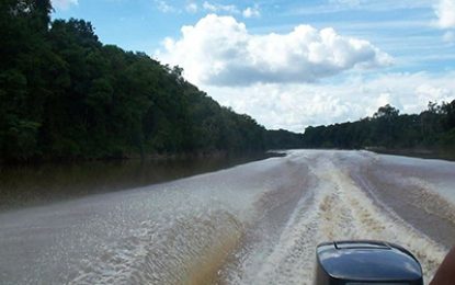 GDF rank missing after falling into Cuyuni River