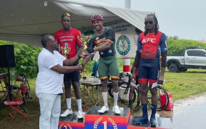Garcia dominates 2025 Independence Three-Stage Cycling Race