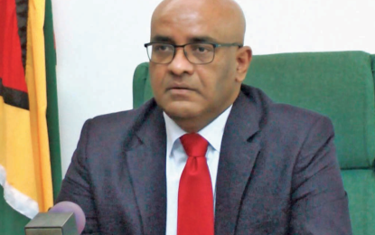 VP Jagdeo defends controversial Oil Spill Law with no unlimited parent CO. guarantee