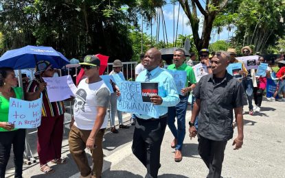 APNU continues protest to keep Adriana Younge’s case alive