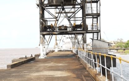 Emergency response team tackles oil spill at DST Wharf