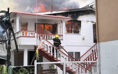 Fire destroys three Kitty houses