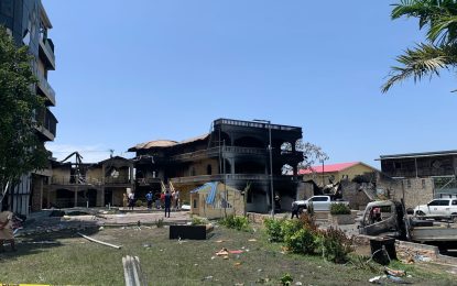 Double day hotel fire was “maliciously set” in multiple areas — Deputy fire chief confirms