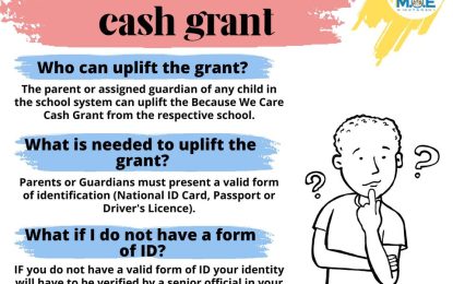 Distribution of school cash grant moves to Regions 1, 8, and 10