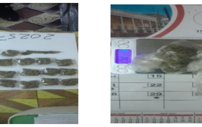 Shop owner caught with ganja stashed in car tyre