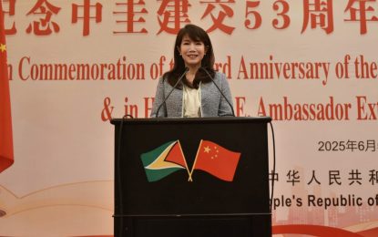 China says ready to drive mordernisation of Guyana