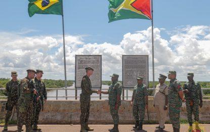 GDF and Brazilian Military conduct joint riverine patrol