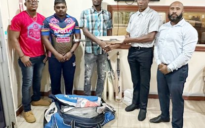GCB Donates Cricket Equipment to Guyana Blind Cricket Association