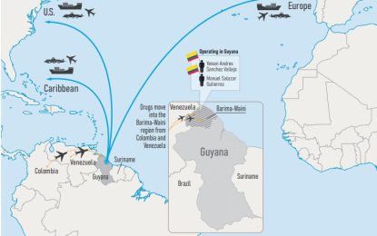 U.S. hails relationship with Guyana to combat narcotics trafficking