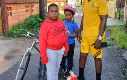 Eli Hazel completes run in recognition of fathers