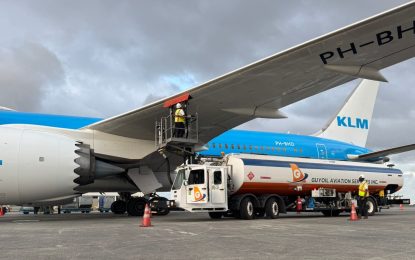GUYOIL secures contract to supply fuel for KLM Airlines