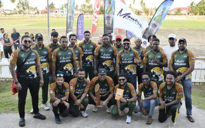 Montra Jaguars crowned Berbice zone champions in Kares One Guyana T10