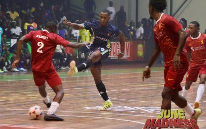 Sparta Boss to battle Road Warriors in championship match; Lady Canaimas & Iconic Strikers in female final