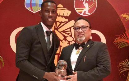 2025 CWI/WIPA 8th annual Awards Gala…Guyanese Joseph cops Test Player of the Year Award