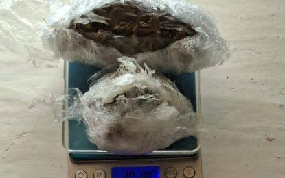 Gold miner nabbed with 101.8 grams of marijuana