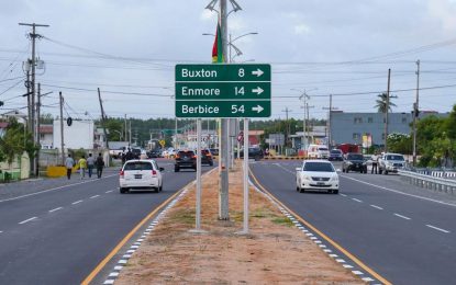 New US$133.8M Ogle to Eccles four-lane highway officially commissioned