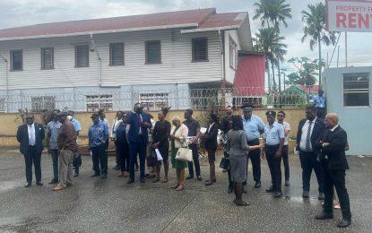 Witnesses in 2020 election fraud trial visit Ashmin’s Building