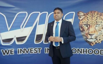 Reg. 10 Vice Chairman endorses Azruddin Mohamed for president