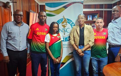 Guyana’s CARICOM 10K team arrives in Jamaica