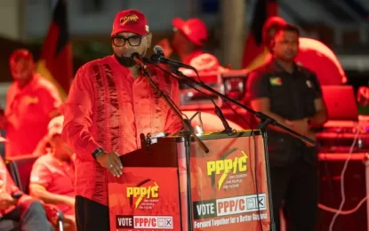 Pres Ali announces plans for dialysis centre, new ferry in Region Two