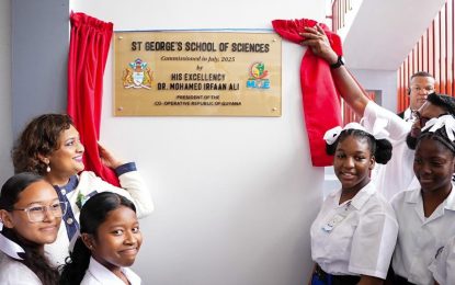 St. George’s School of Sciences commissioned