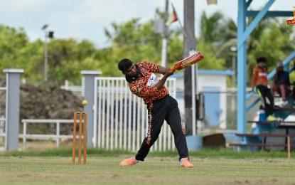 Rain puts Kares T10 East Bank/West Demerara zone on hold